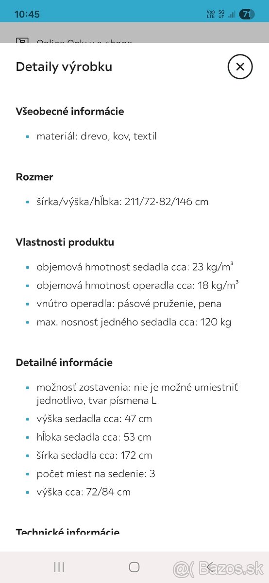 Sedacia suprava siva - 4