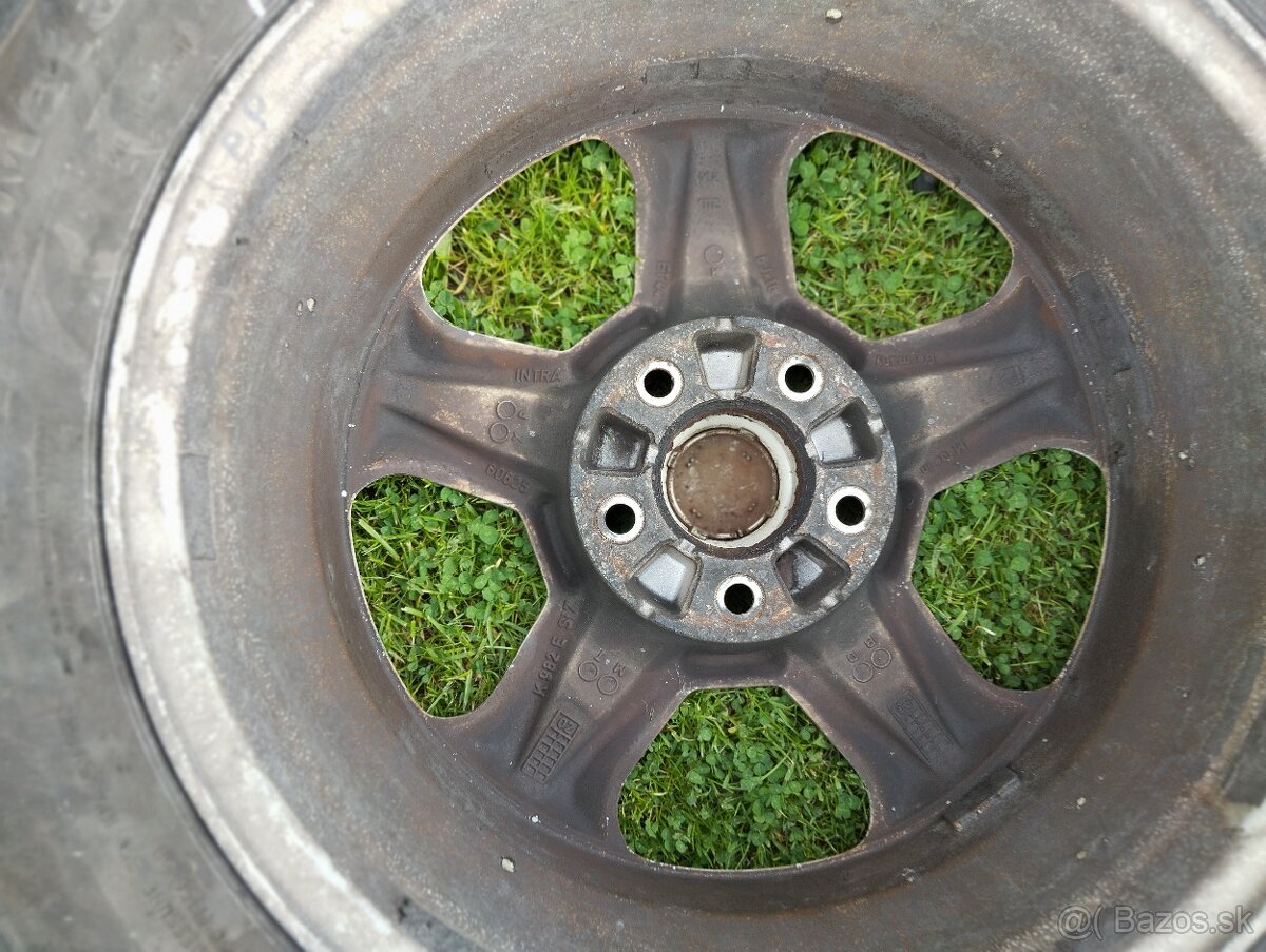 Predám elektróny R16 5x110+pneumatiky. - 4