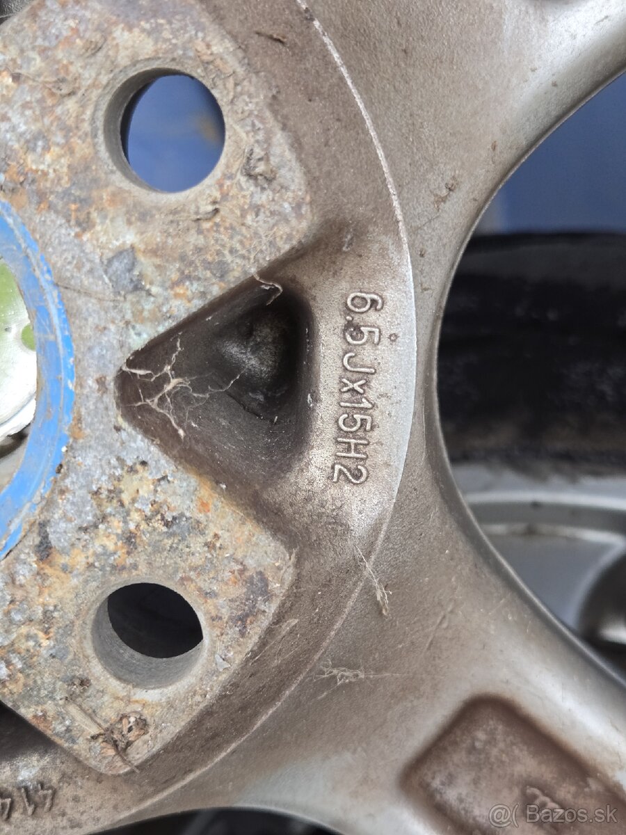 4x hliníkové disky 5x112 R15 - 4