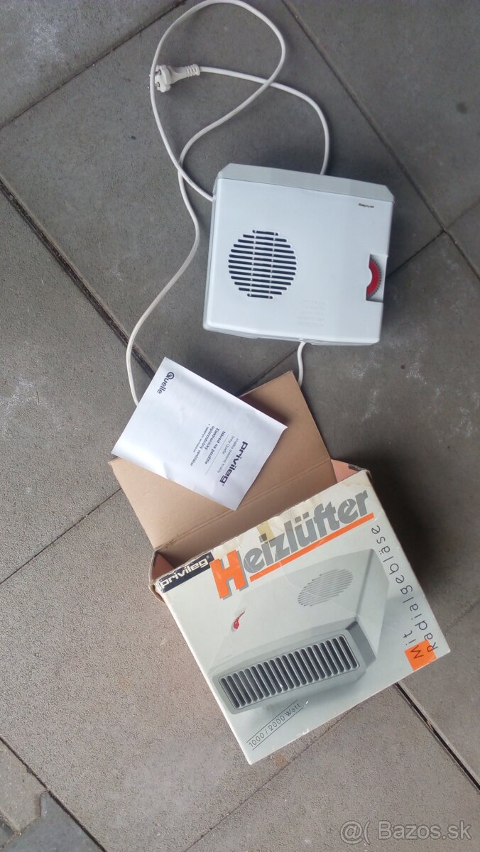 ponukam elektrický ohrievač vzduchu - 4