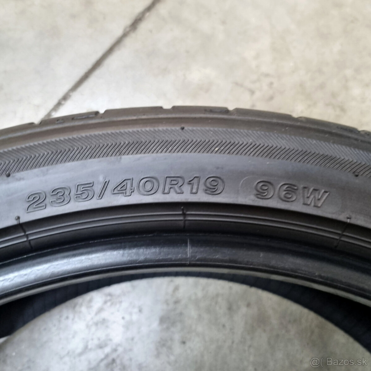 Letné pneumatiky 235/40 R19 BRIDGESTONE - 4