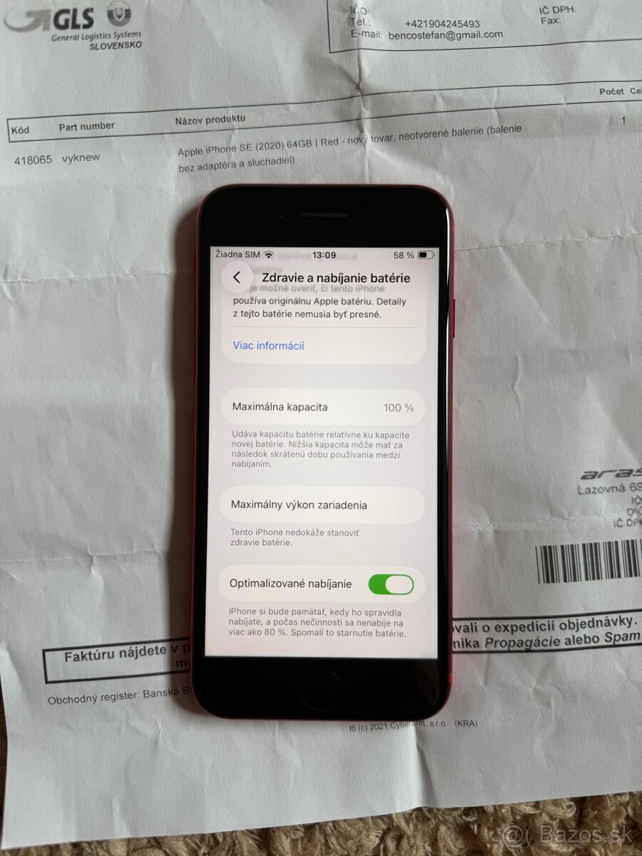 iPhone SE 2020 100% - 4