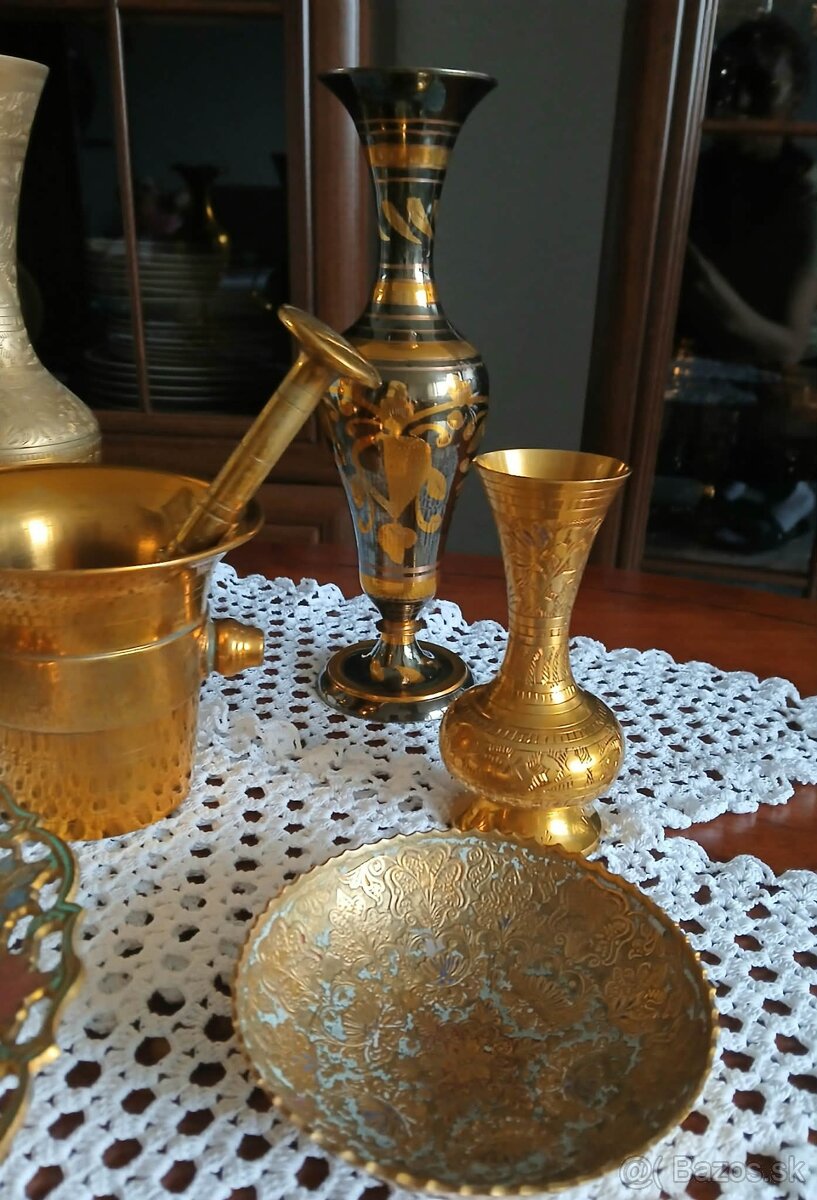 Mini zbierka mosadzných predmetov - 4