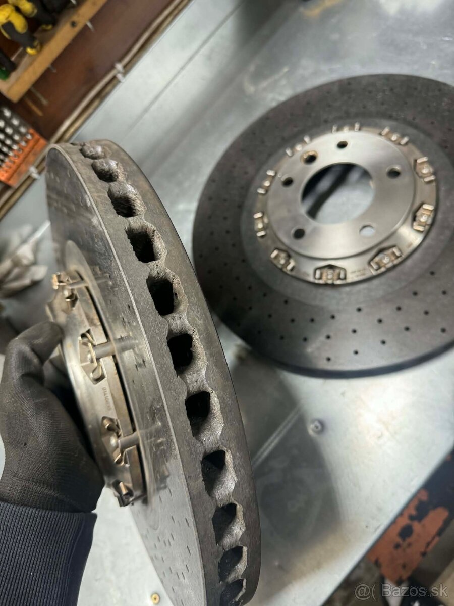 Carbon keramické brzdy kotúče porsche vw - 4