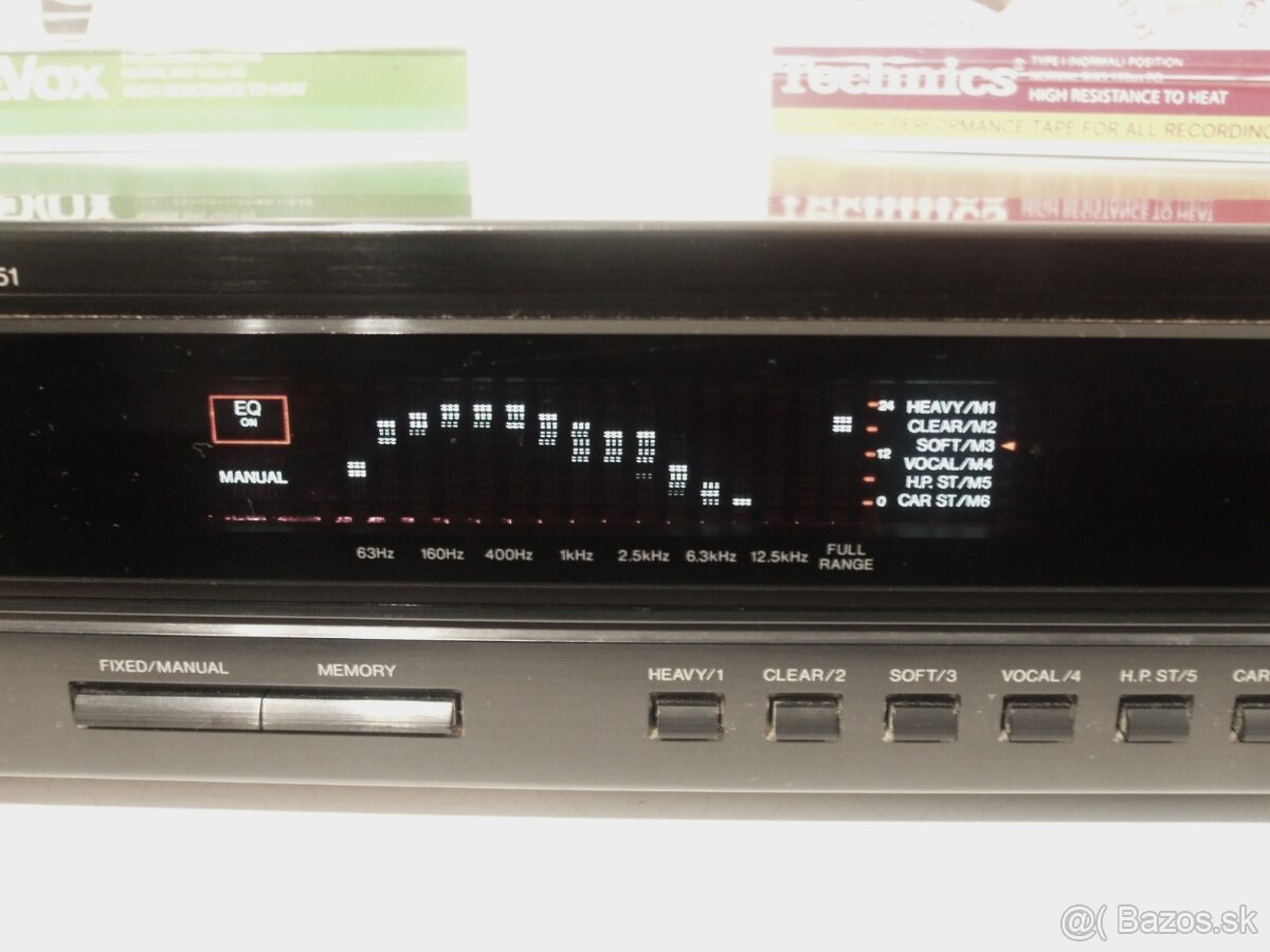 TOP stav MIDI HiFi equalizer TECHNICS SH-E51 vyr. Japan AE27 - 4