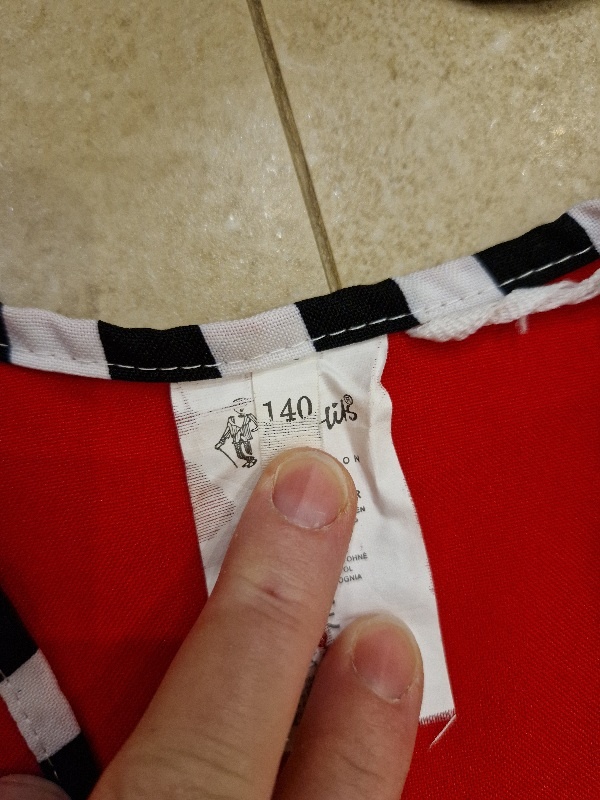 Predám karnevalový kostým Pirát pásikavý - 4