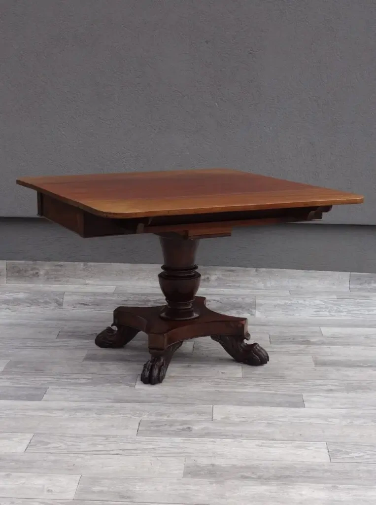Stôl starožitný – rozkladací. - 4