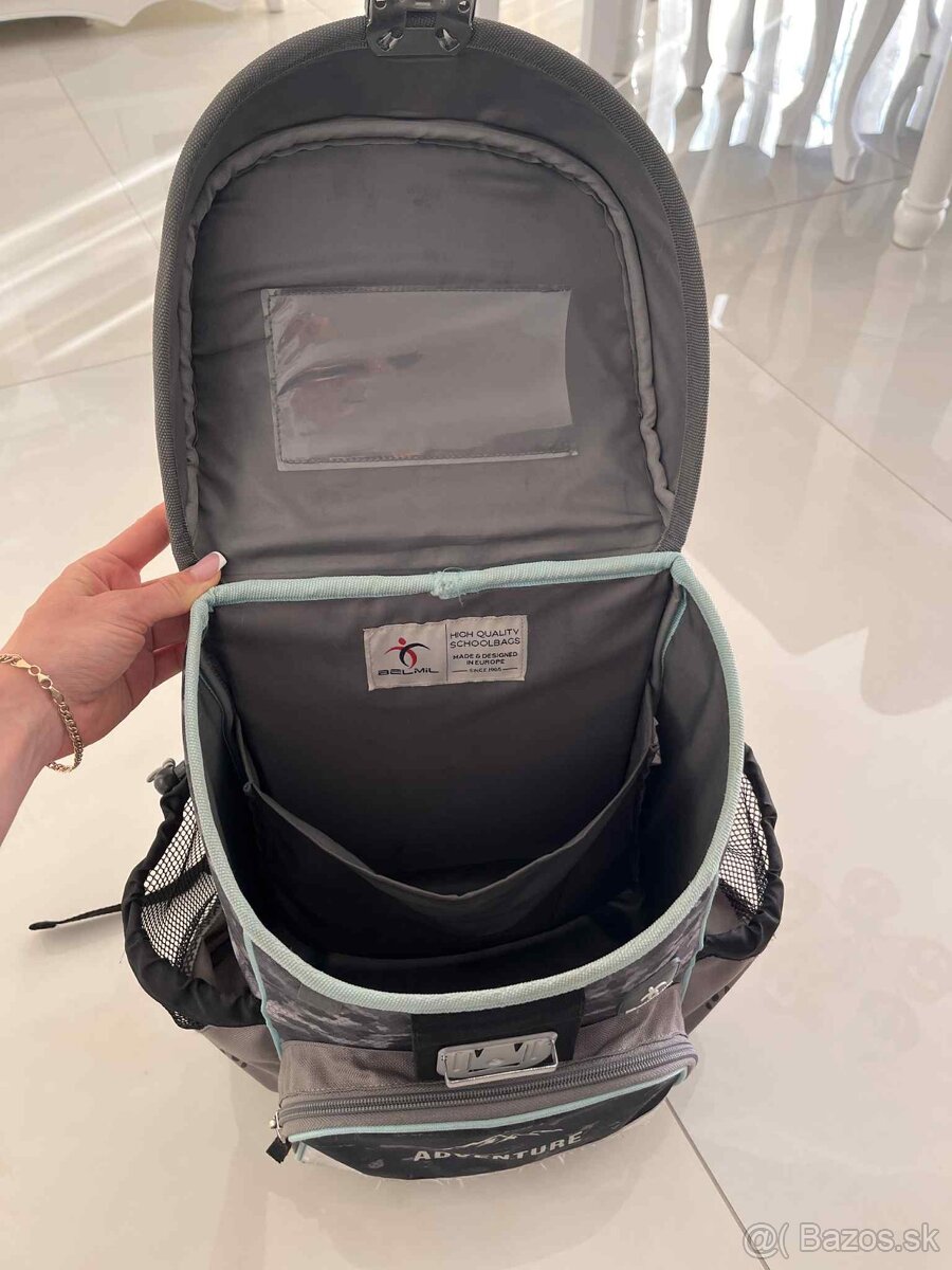 Školský batoh BELMIL Wolf + Minecraft box na zošity Zadarmo - 4