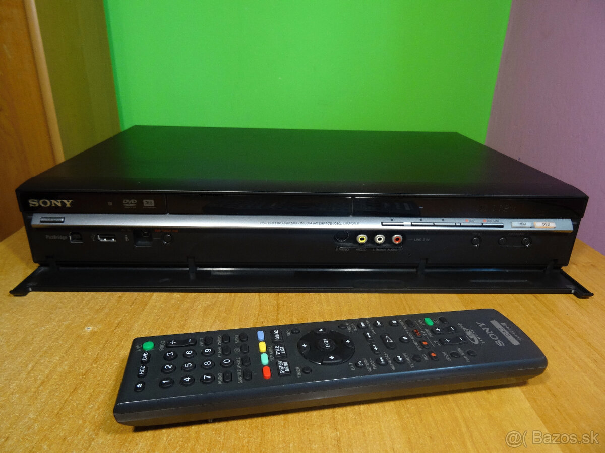 ⚡ DVD rekordér SONY RDR-HXD870 - 160 GB HDD, HDMI, USB ⚡ - 4