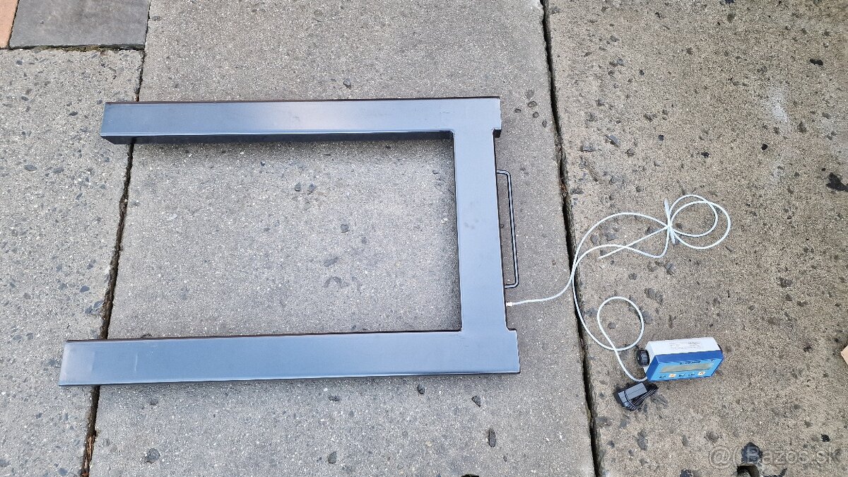 Paletová váha Dini Argeo, do 2 ton, ciachovaná na 24 mes. - 4