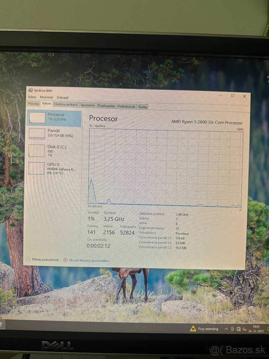 Ryzen 5 2600 / RTX 3050 / 16GB RAM - 4