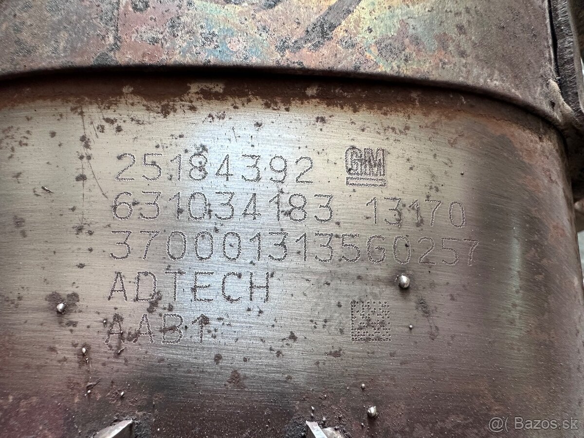 Filtr pevných částic DPF GM 25184392 - 4