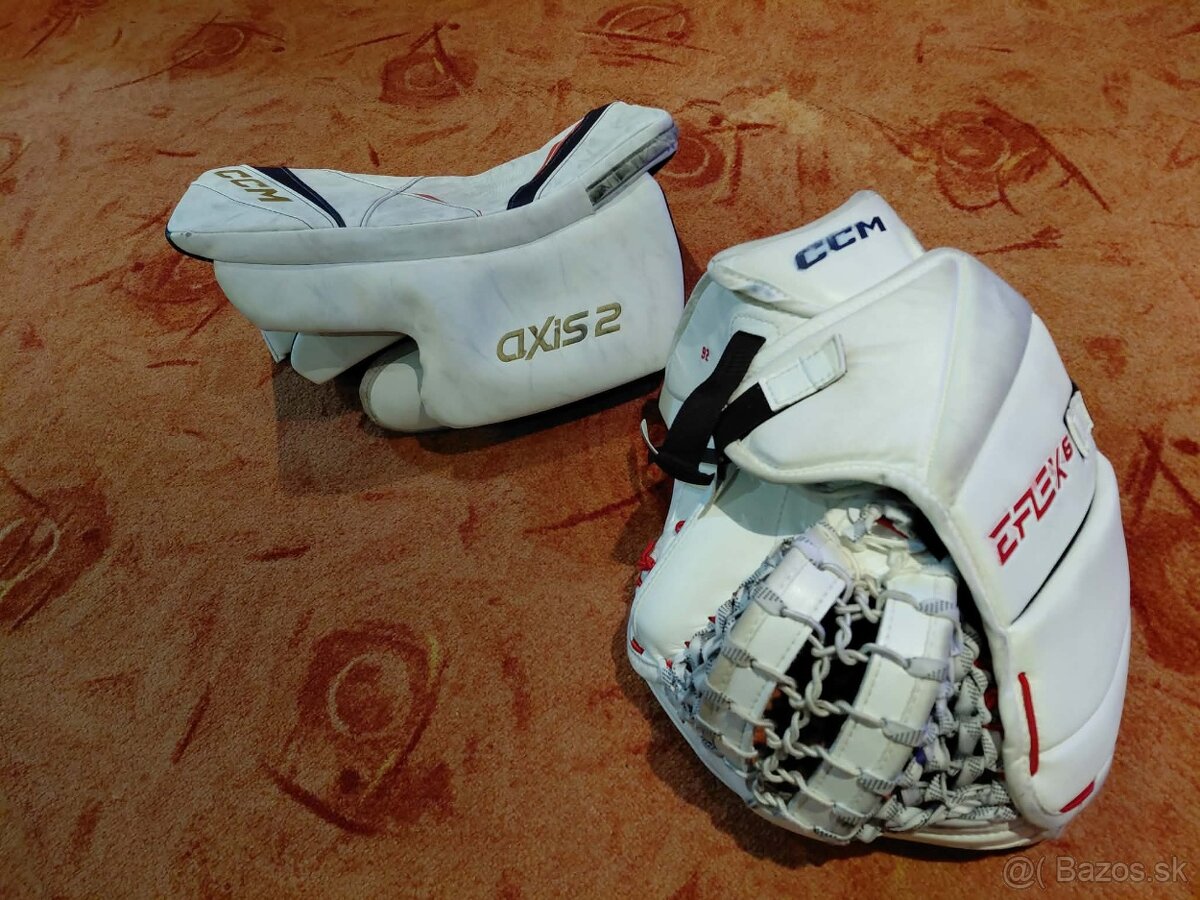 Lapačka CCM Eflex 6, (custom), vyrážačka CCM Axis 2, senior - 4