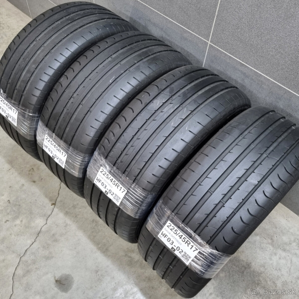 Letné pneumatiky 225/45 R17 SAVA - 4