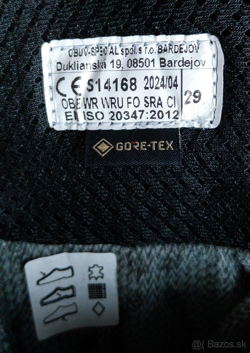 Predám nové kanady Goretex BOSP - 4