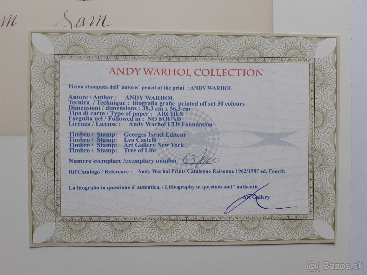 Andy Warhol – Kocúr Sam - 4