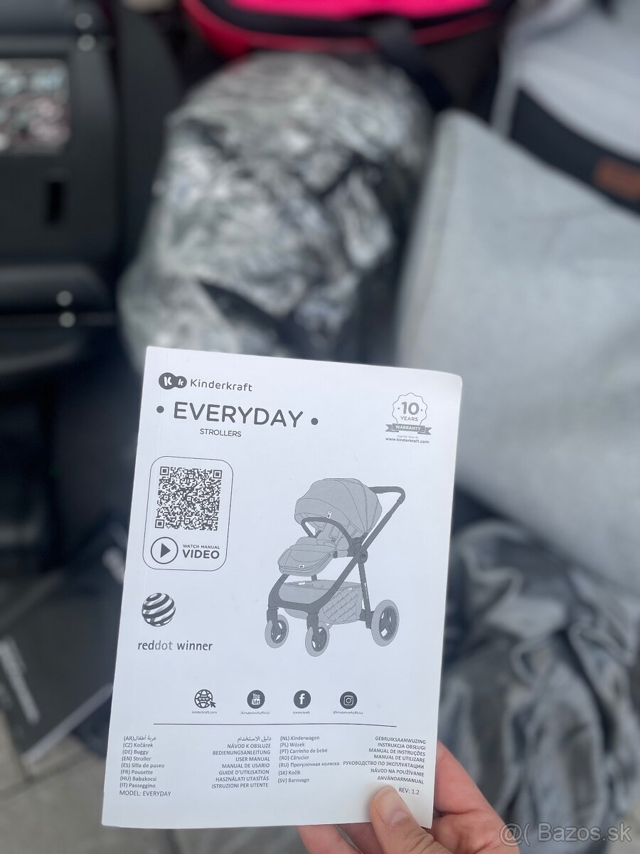 Kinderkraft trojkombinácia 3v1+isofix - 4