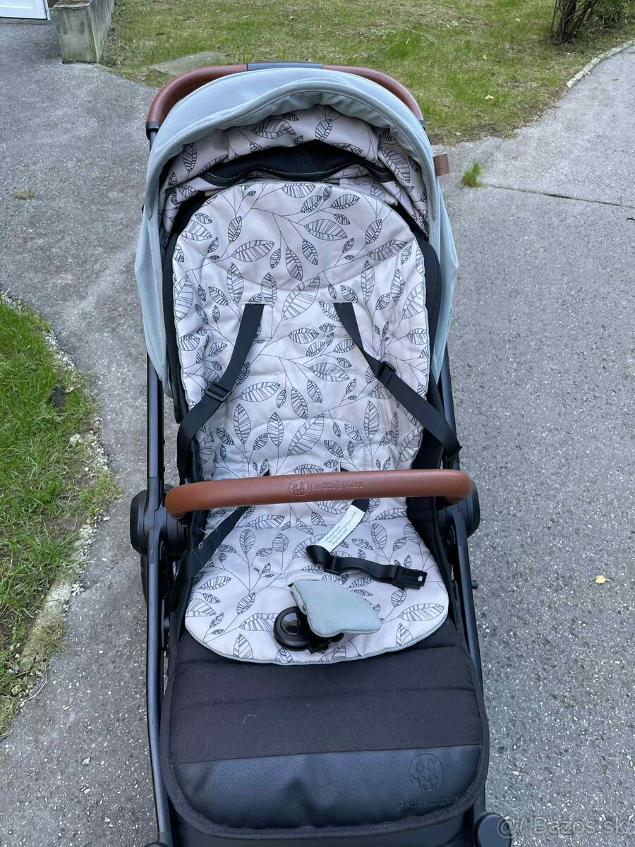 PETITE&MARS Kočík 3 kombinacia Trails Iron Green - 4