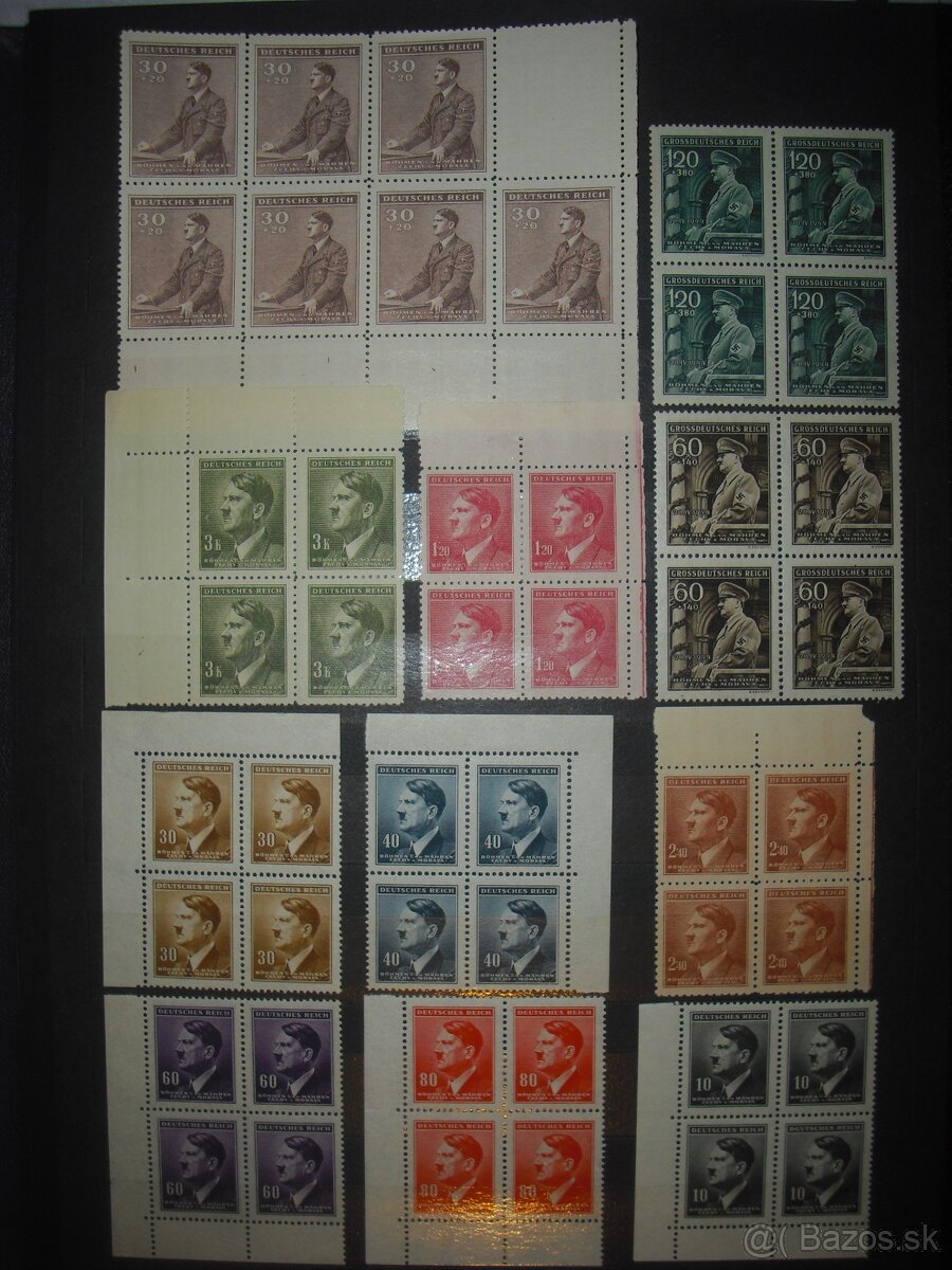 predam zbierku Ceskych znamok / Protektorat UNC - 4