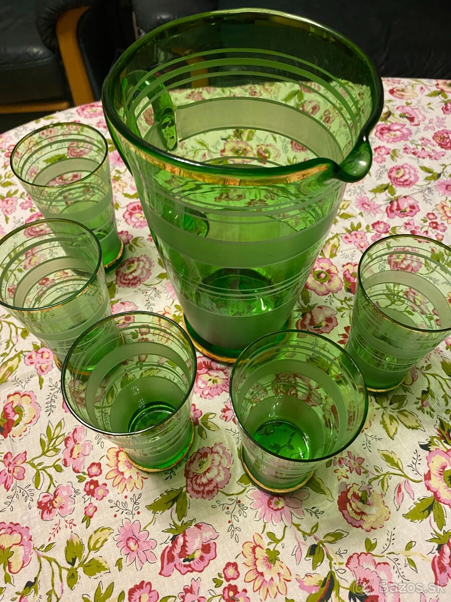 Sklenená súprava na pivo - 4