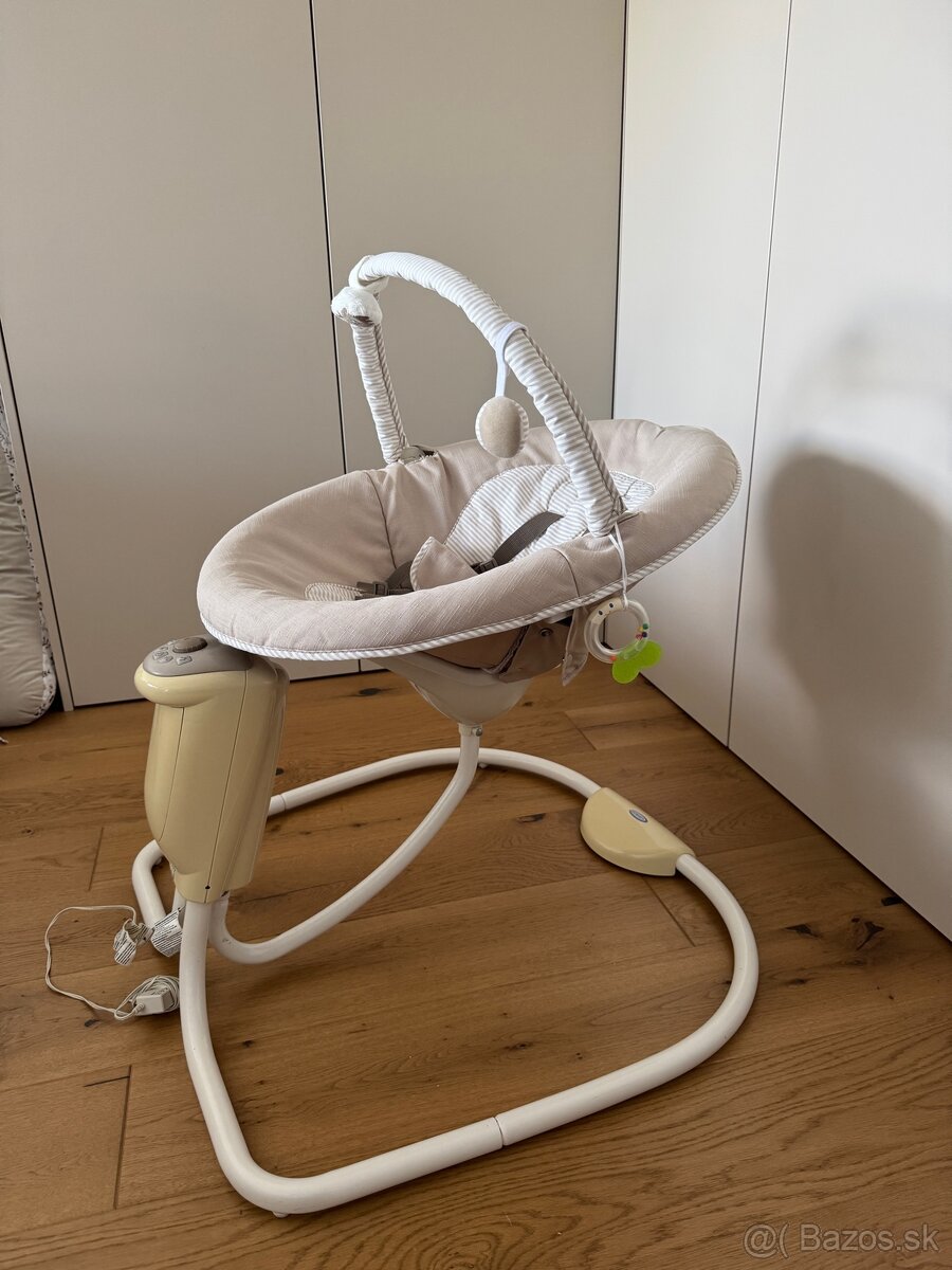 Detské hojdacie kresielko / lehátko / hojdačku - 4