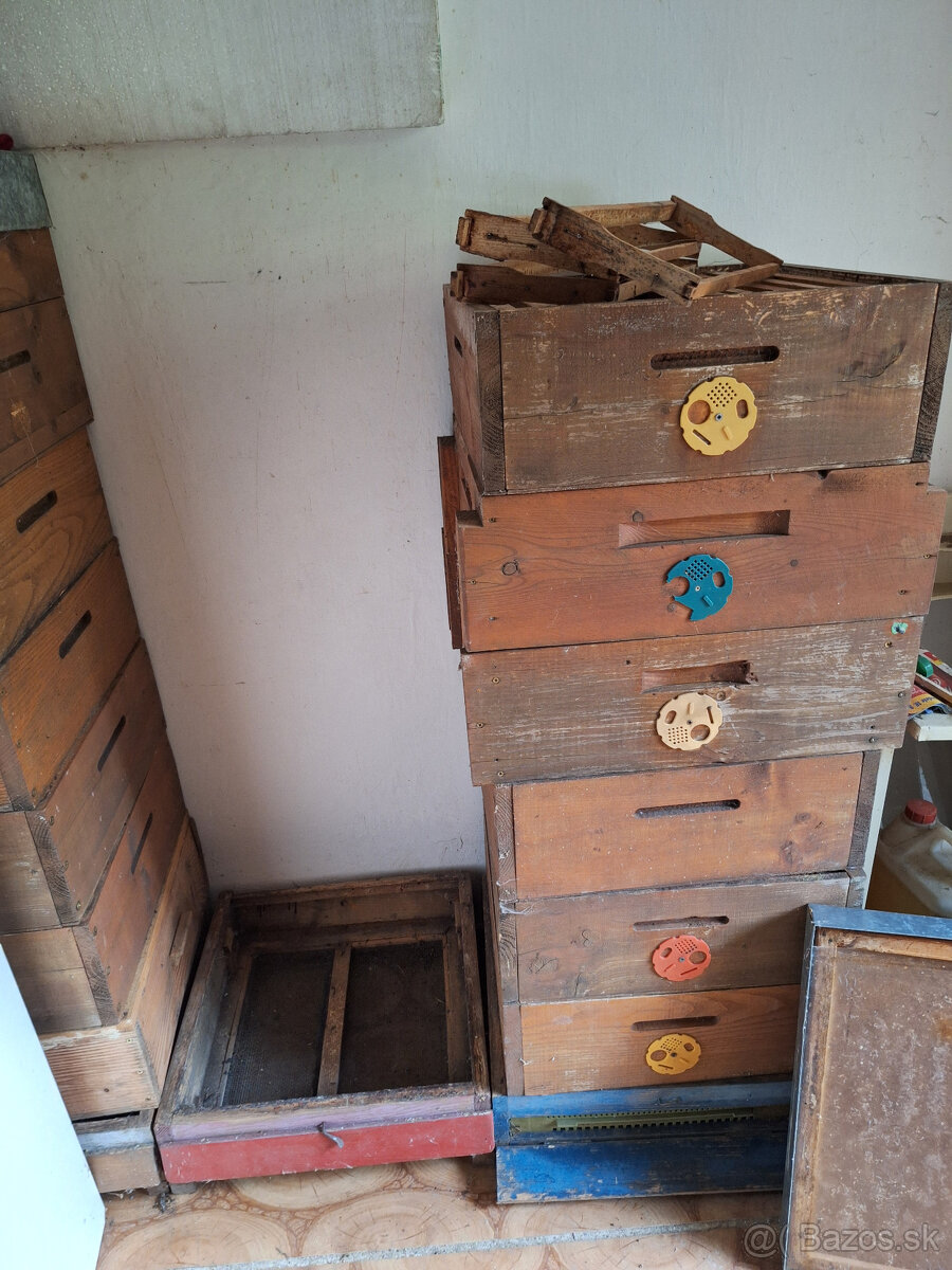 Vcelie ule, nadstavky - optimal, medomet, rozne - 4