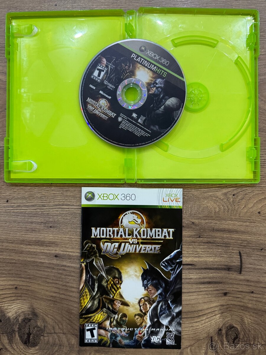 Hra Xbox 360 - Mortal Kombat vs DC Universe - 4