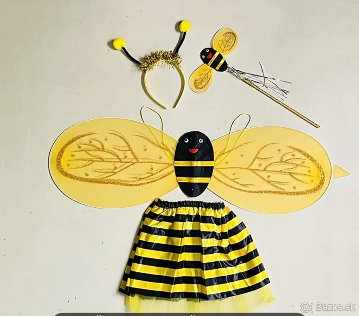 Kostým včielka s kridielkami - 4