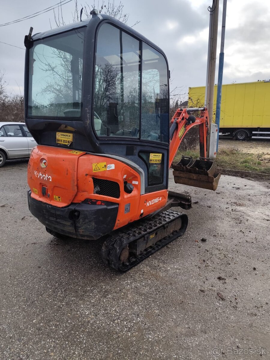 Bager Kubota, 1600kg, rozsirovaci - 4