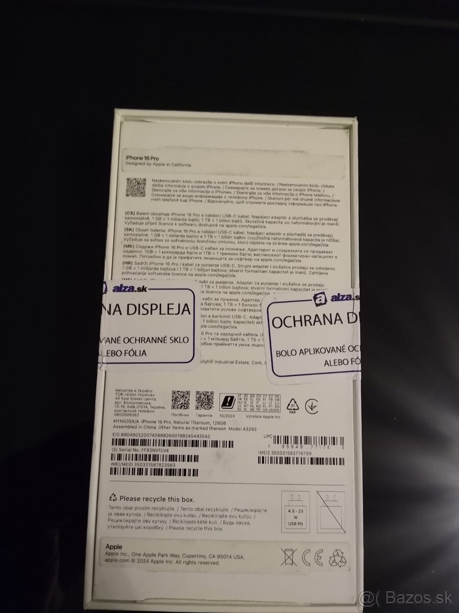 iPhone 16 Pro, Natural Titanium , 126 GB - 4