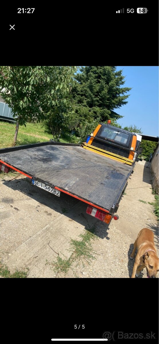 volkswagen transporter t4 odťahovka
