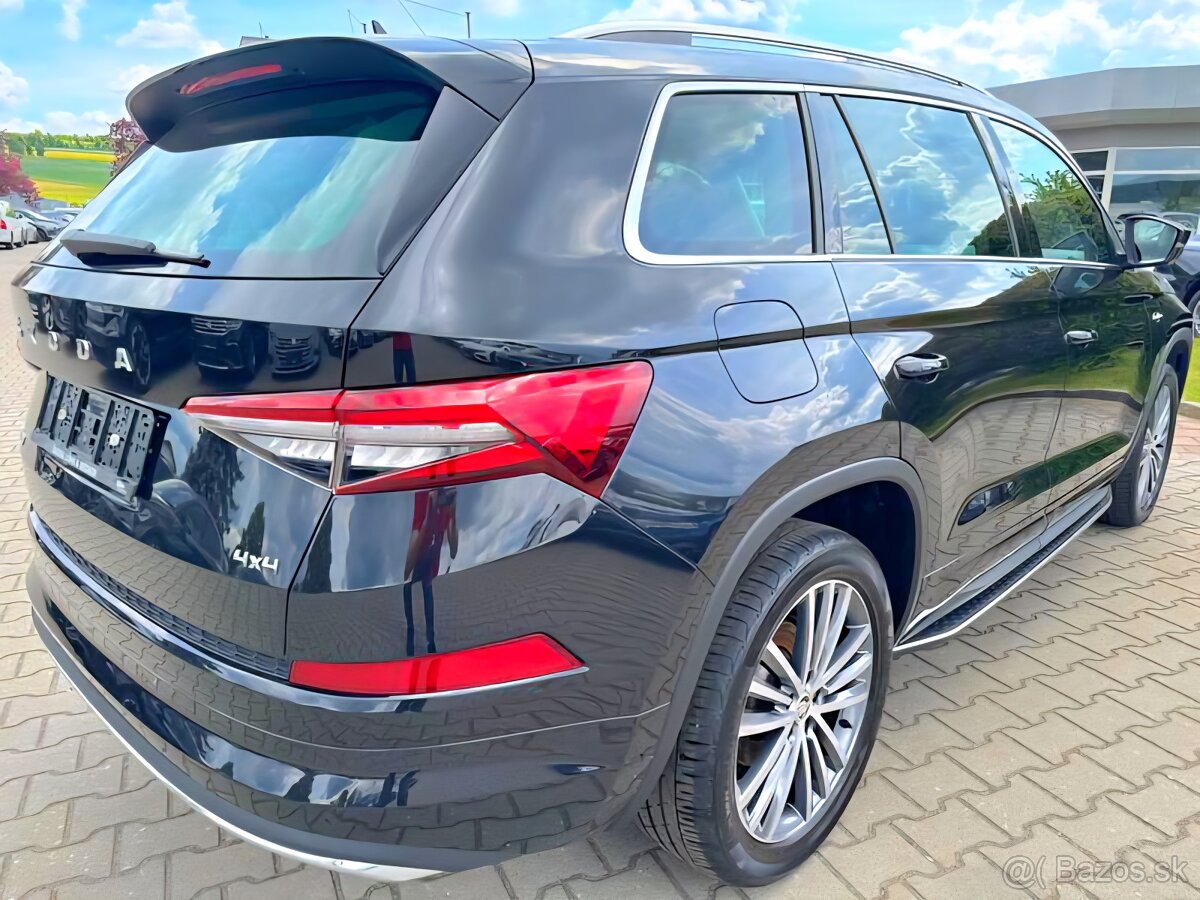 ✅️Škoda Kodiaq L&K 2.0.TDI 147KW 4x4,2022,Pano,Ťažné,DCC✅️