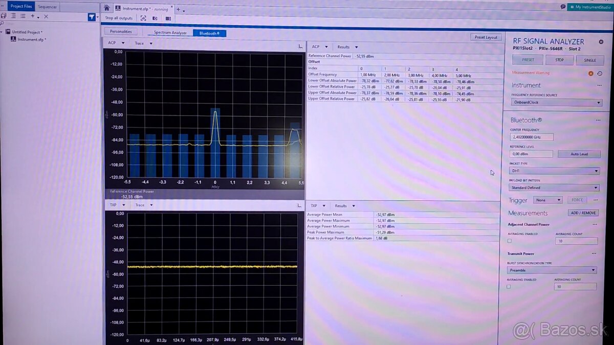 NI PXIe-5646R Vector Signal Transceiver 65Mhz 6-Ghz - 4