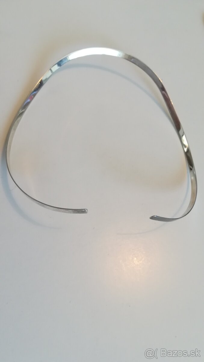 damsky strieborny nahrdelnik - 4