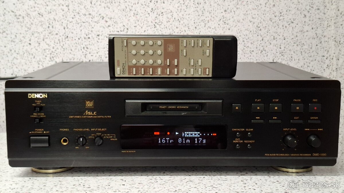 DENON DMD-1000 》MINIDISC + dialkové ovladanie - 4