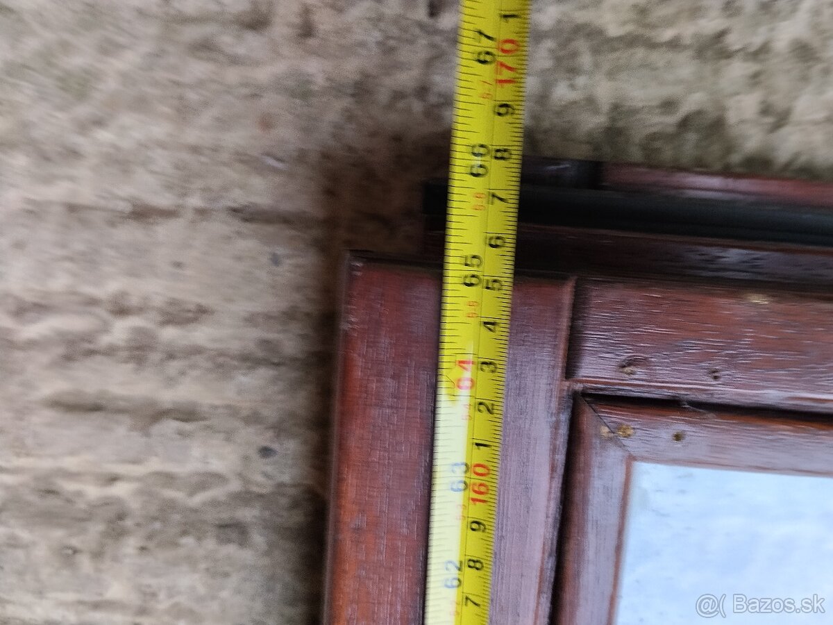 Drevené okno 2 sklo - 4