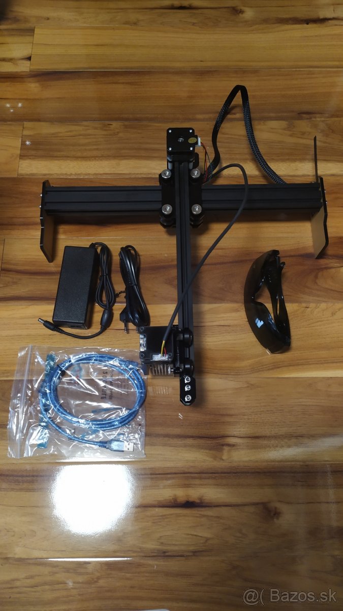 CNC Laserový gravírovací stroj 33X19CM DIY 20W (5,5W) - 4