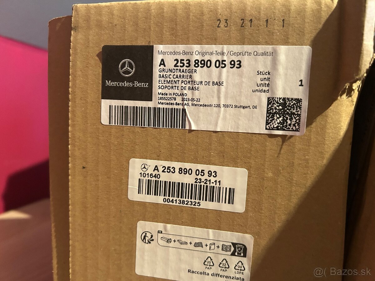 Stredný nosič Glc - 4