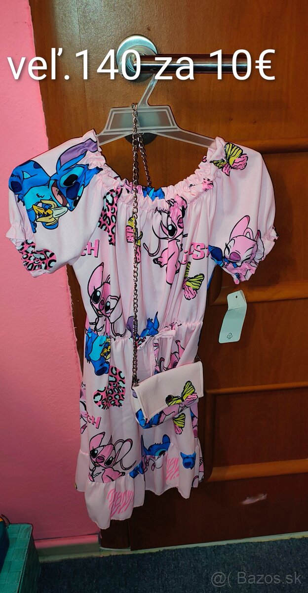 Spoločenské šaty veľ.140 - 4