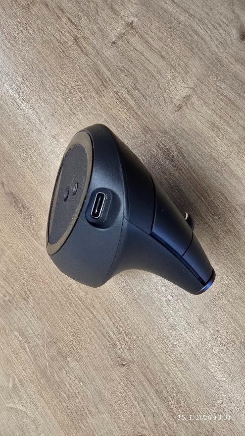 Vertikálna bezdrôtová myš Logitech MX, čierna - 4