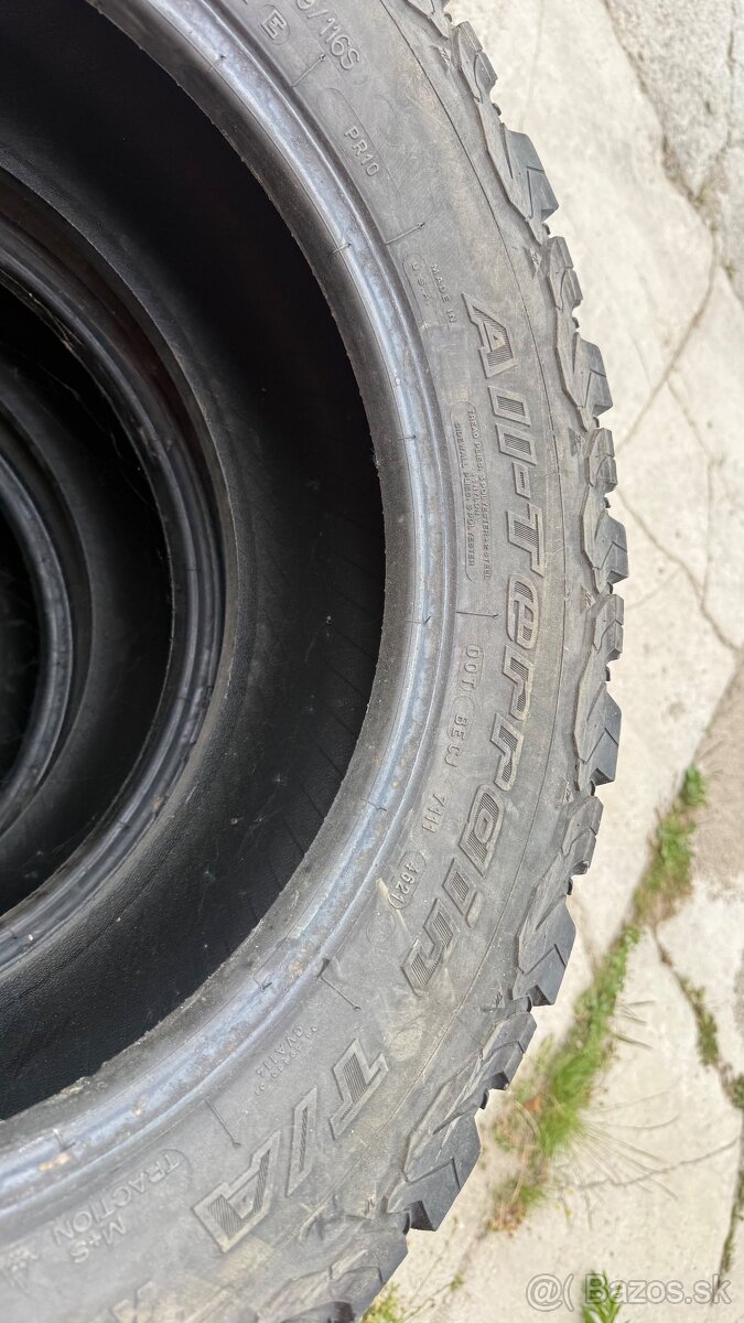 265/60 R18 BFgoodrich - 4