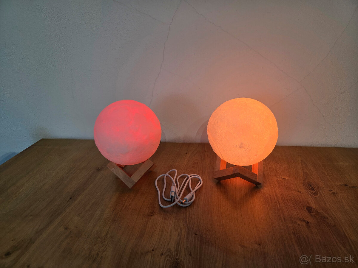 Náladová lampa - Mesiac - 4