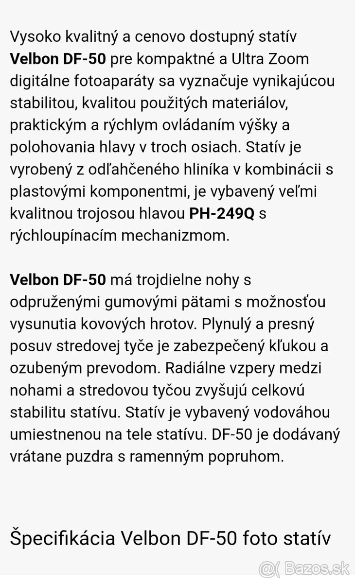 Velbon DF 50 - 4