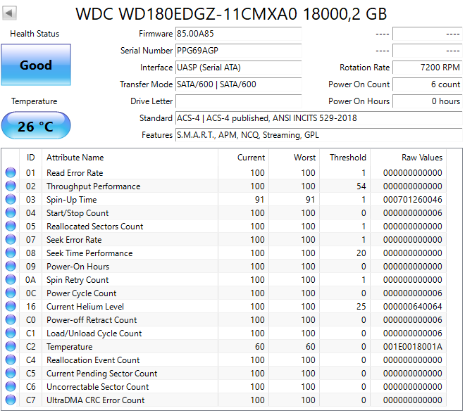 3,5" HDD Seagate / Western Digital 18TB - 4