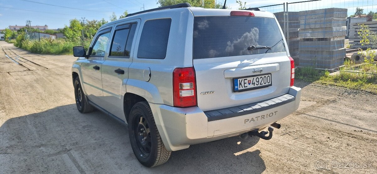 4x4 JEEP PATRIOT DIESEL KLÍMA ŤAŽNÉ NOVÁ STK 4990.-EUR