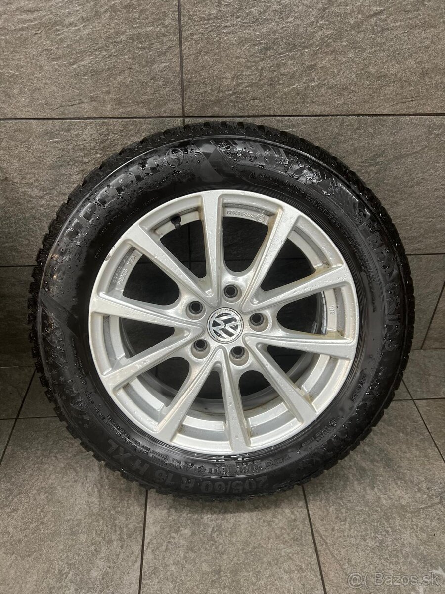 Predam 205/60 R16 zimnu sadu s gumami - 4