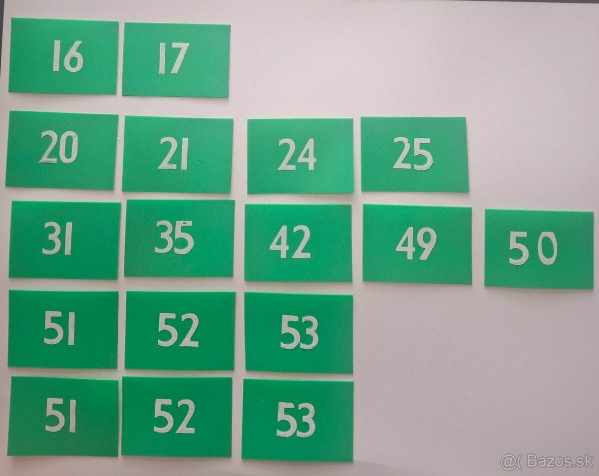 Plastové tabuľky - 4