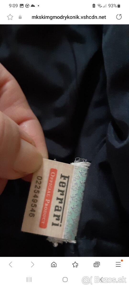 Bunda-bomberka Ferrari vel.92-98 - 4