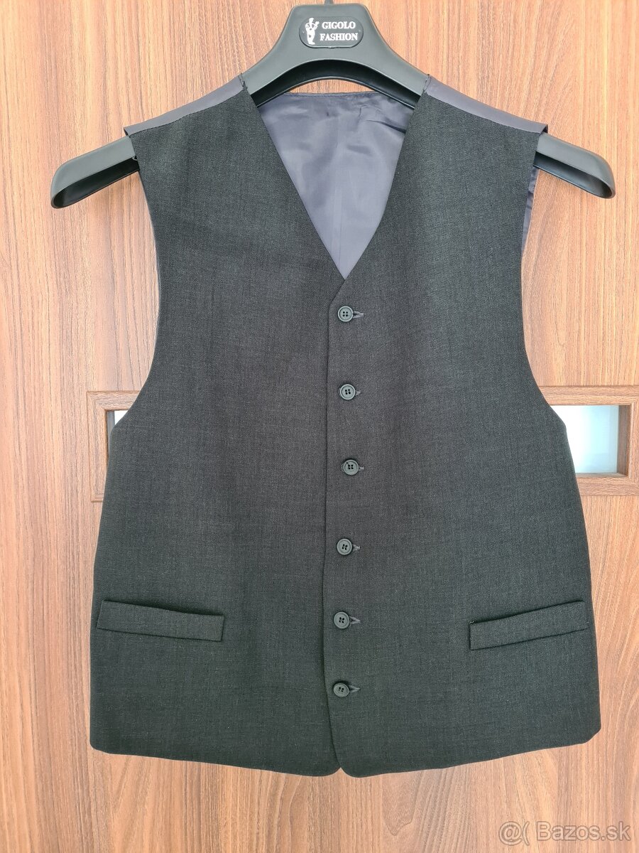 Pánsky oblek + vestička - 4