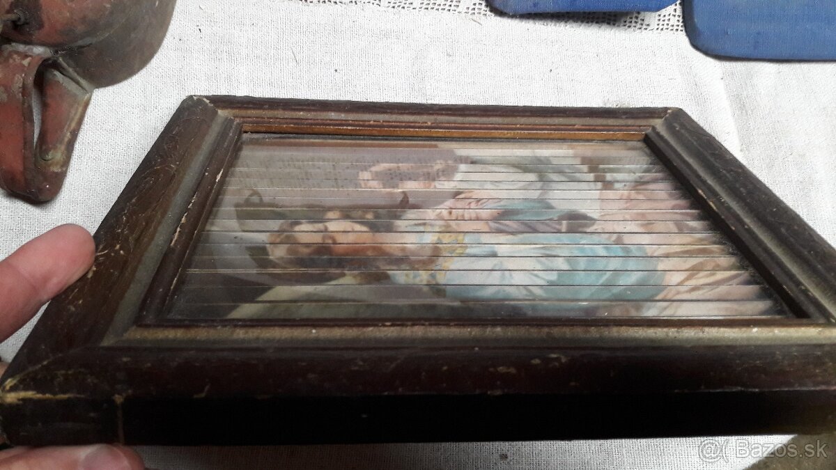 Olejnička, vešiak, stoličky, obraz - 4